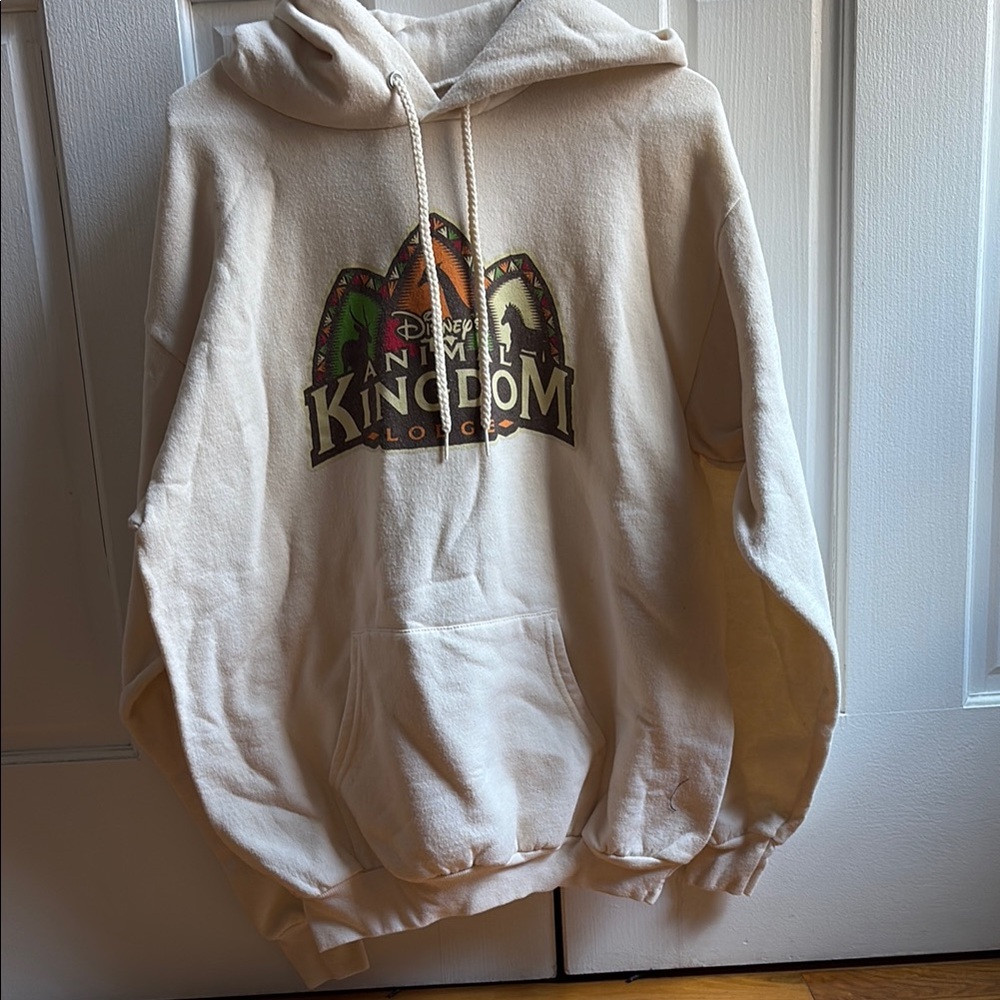 Disney Animal Kingdom Beige Hoodie